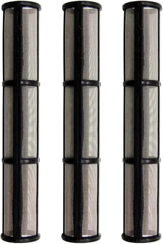 Miniatura 6 de Paquete de 3 filtros de colector vertical largo 244-067 244067 para pulverizador de pintura sin aire Graco Gmax II 60 Mesh