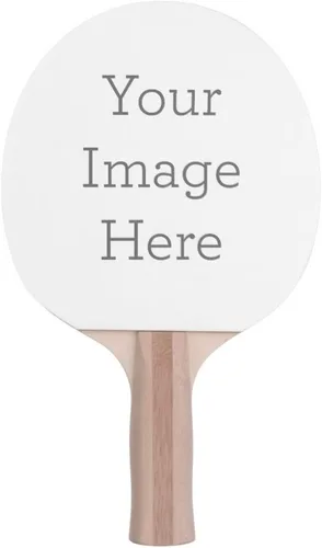 Infusion Pala de ping pong personalizada con foto o logotipo, personalización premium de 5 capas con impresión directa en raqueta de tenis de mesa