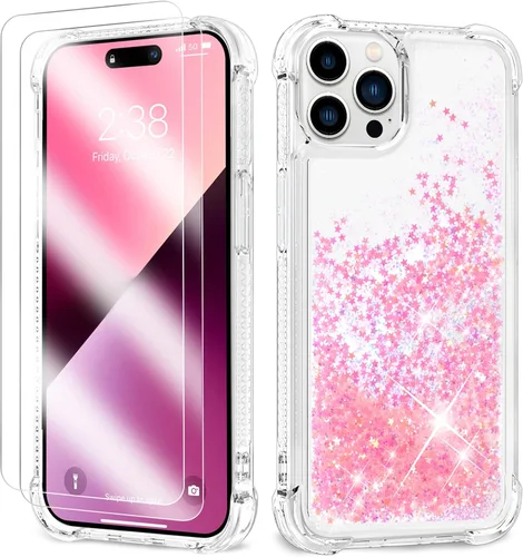 Miniatura 17 de Funda con purpurina para Samsung Z Flip 3, a prueba de golpes, funda de TPU transparente con purpurina líquida para Samsung Z Flip 3 para mujer