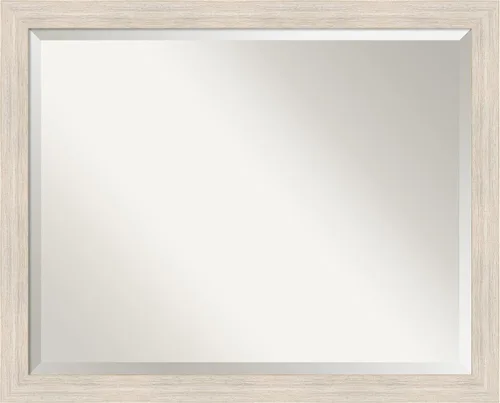 Miniatura 38 de Amanti Art Espejo de pared, espejo de marco de madera blanca lavada para decoración de pared o uso como espejo de baño para sobre el fregadero