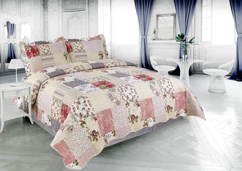 Miniatura 19 de Marina Decoration Juego de colcha de verano de 2 piezas con estampado de Pinsonic en relieve, ultra suave, con 1 funda acolchada, patrón de mandala