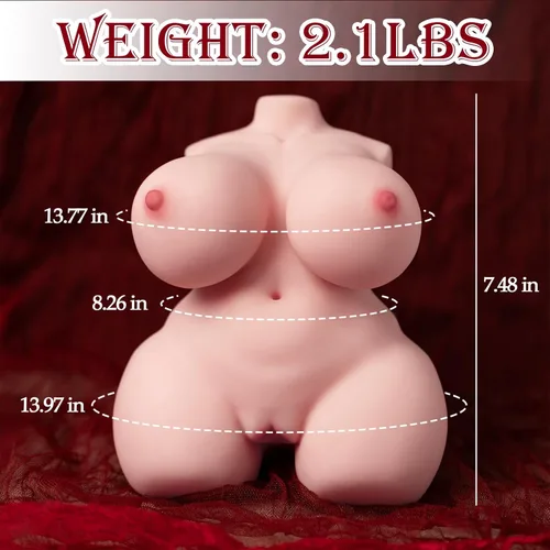Miniatura 4 de Mini muñeca sexual BBW de 2.1 libras para masturbación masculina, torso de muñeca de amor pequeña para hombre, muñecas sexuales para adultos