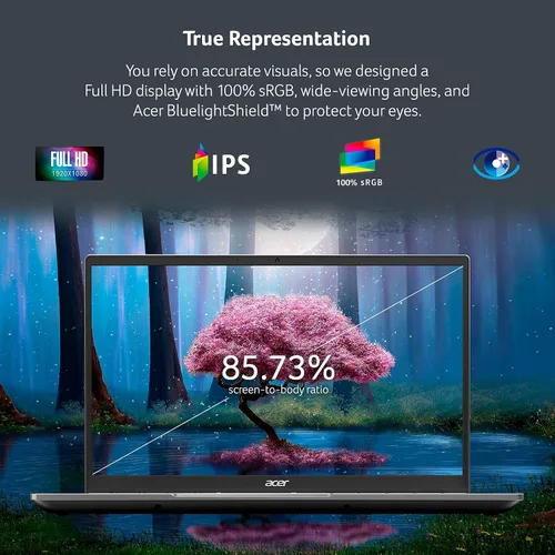 Miniatura 4 de acer Swift X SFX14-42G-R607 Creator Laptop 14 pulgadas Full HD 100% sRGB AMD Ryzen 7 5825U GPU NVIDIA RTX 3050 Ti Laptop 16GB LPDDR4X