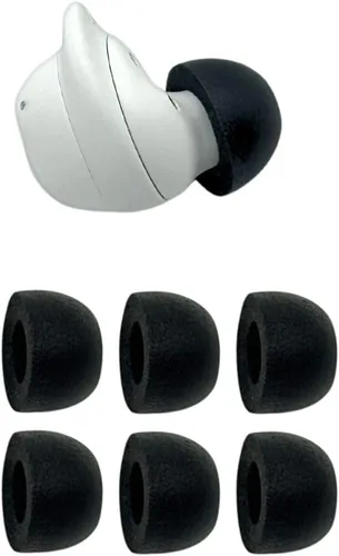 Miniatura 5 de Comply Puntas de repuesto de espuma viscoelástica para Samsung Galaxy Buds FE y Beats Powerbeats Fit Máxima comodidad, ajuste seguro, aislamiento