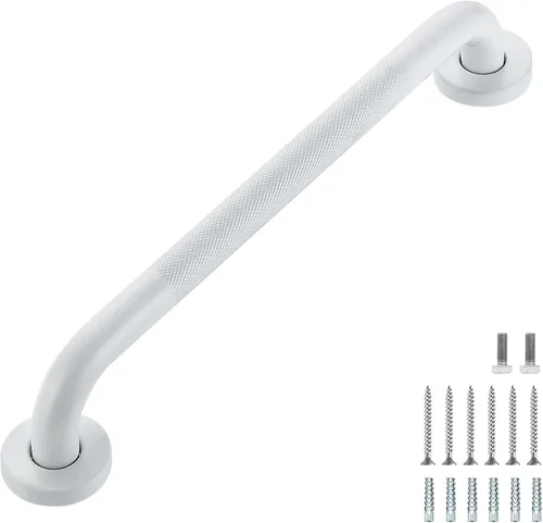 Miniatura 6 de Barras de agarre para ducha, paquete de 2 asas antideslizantes de ducha de 16 pulgadas para ancianos, barra de seguridad para ducha, barras