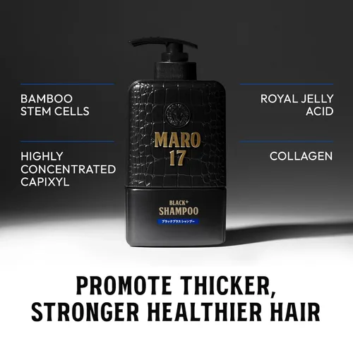 Miniatura 6 de MARO17 Champú Black Plus 13.8 fl oz (11.8 fl oz)