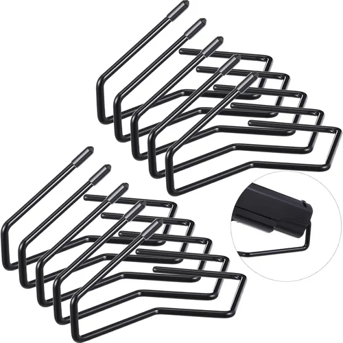 Yaocom 10 piezas de soporte de exhibición de pistola para pistolas de interior para pistolas para pistolas para cajas fuertes, armarios y veteranos