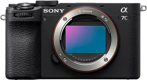 Sony - Cámara de lente intercambiable sin espejo de marco completo Alpha 7C II (solo cuerpo) - Negro (renovado)