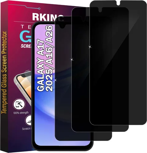 Miniatura 39 de RKINC Protector de pantalla [paquete de 4] para Samsung Galaxy A12 / Galaxy A02S / A12 Nacho, protector de pantalla de vidrio templado, 0.013 in
