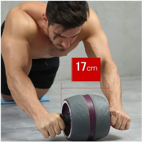 Miniatura 2 de Rueda muscular abdominal, rueda muscular abdominal, entrenamiento de ejercicio abdominal estomacal porque necesitas el mejor núcleo de fitness