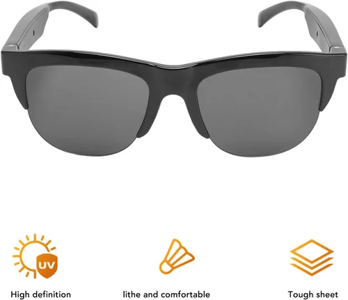 Miniatura 6 de Lentes de sol inteligentes, control táctil U V 400, gafas deportivas al aire libre, lentes de audio de dientes azules para hombres y mujeres