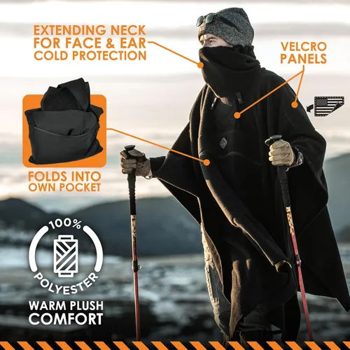 Miniatura 4 de HAZARD 4 Forro polar Para Poncho Villa (TM) Poncho Técnico Soft-Shell