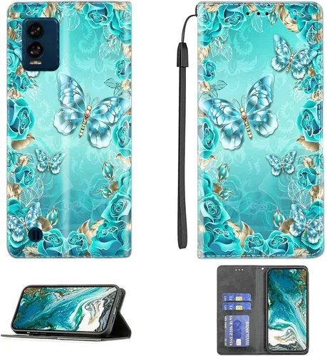 Miniatura 220 de Funda para Moto One Zoom compatible con Motorola One Zoom Phone Case Flip Stand Cover Magnetic Close YHD