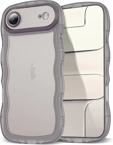 Miniatura 122 de SKYLMW Compatible con iPhone 6s Plus/6 Plus Case de 5.5", Linda Kawaii Marco Ondulado Rizado Forma de Marco Funda de Silicona Suave Resistente a