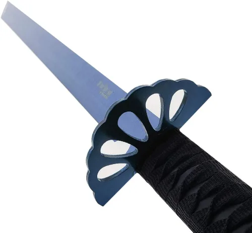 Miniatura 3 de Machete de cuchillas fijas gemelas de 26 pulgadas. 2 piezas de Katana táctica, espadas. para colección, regalos y cuerdas de corte de campamento al