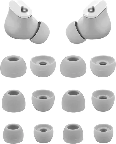 Miniatura 7 de ALXCD Almohadillas de espuma compatibles con Beats Studio Buds, S, M, L, 3 tamaños, 6 pares de auriculares de espuma viscoelástica suave, Negro
