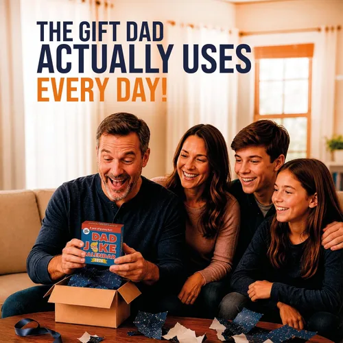 Miniatura 4 de Calendario de Bromas de Papá 2026 Calendario Desapegable de Una Página al Día, Regalo para el Amante de las Bromas de Papá, Gran Regalo