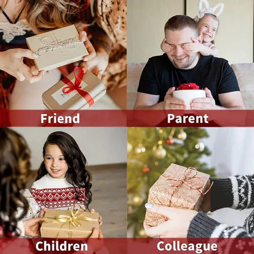 Miniatura 7 de Adornos personalizados de Navidad con foto/nombre, adornos personalizados de Navidad 2024, impresión de doble cara para árbol de Navidad, hogar