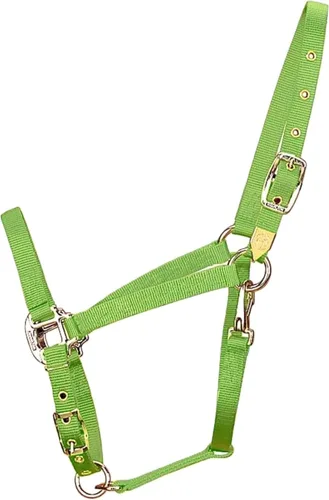 Miniatura 6 de Hamilton Caballo árabe de nailon de 3/4 pulgadas con barbilla ajustable y broche de garganta, promedio, 800 a 1100 libras, negro