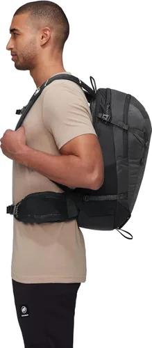 Miniatura 6 de Mammut Mochila al aire libre 20L para adultos para senderismo y viajes, bolsillo de hidratación, color negro fantasma, 20L
