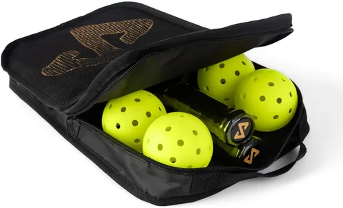Miniatura 2 de Padelland - Juego de palas de pickleball con 2 paletas, 4 bolas para exteriores y bolsa de transporte, equipo completo de pickleball para juego