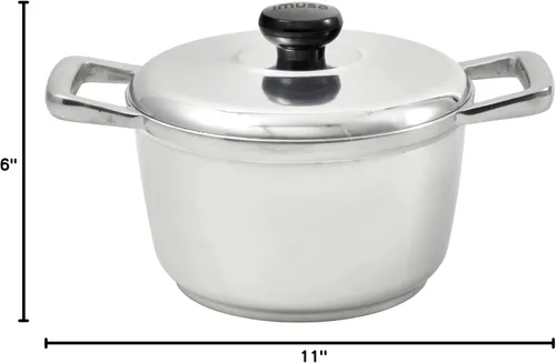 Miniatura 9 de IMUSA Horno holandés de aluminio fundido de 3.5qt H. Cajun
