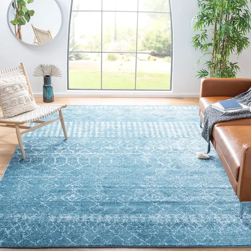 Miniatura 28 de SAFAVIEH Tulum Collection - Alfombra decorativa de 2 x 3 pies, diseño marroquí bohemio envejecido, no desprende pelusa y fácil de limpiar, ideal