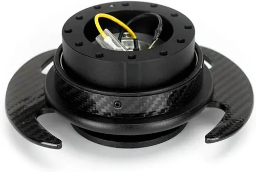 Miniatura 2 de NRG Innovations NRG-SRK-650CF-1 GEN 3.0 Kit de liberación rápida para volante de carreras Adaptador de buje de 6 agujeros Diseño de 6x70 y 6x74mm