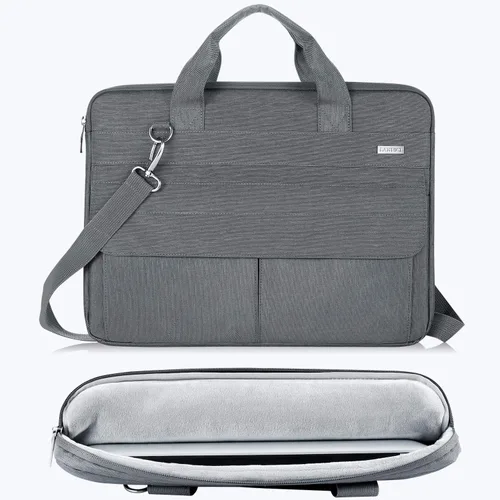 Miniatura 3 de LANDICI - Funda para portátil de 13/14 pulgadas con correa para el hombro, funda delgada impermeable para computadora compatible con MacBook Air