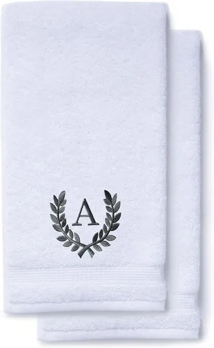 Miniatura 92 de Toallas de mano decorativas y con monograma para baño, cocina, maquillaje Regalo personalizado para boda-nupcial Toalla turca de lujo