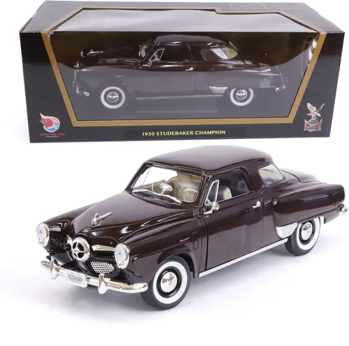 Miniatura 13 de 1948 Tucker Torpedo Escala 1/18 Modelo de Metal Fundido a Presión Premium Colección Clásica Vintage de Aleación de Coches con Vitrina, para Hombres