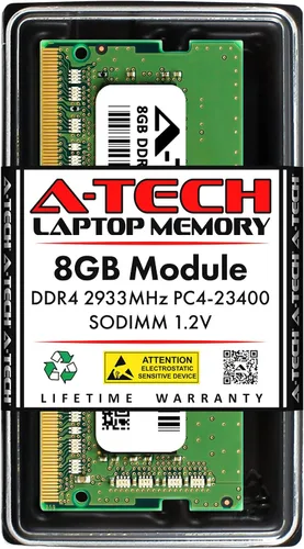 Miniatura 30 de A-Tech 8 GB de RAM para portátiles Acer Nitro 5 DDR4 2666MHz SODIMM PC4-21300 (PC4-2666V) módulo de actualización de memoria