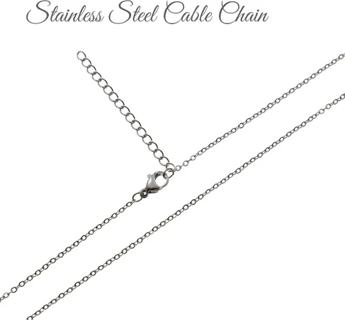 Miniatura 5 de Ballet Slipper Necklace 16 Inch Stainless Steel Cable Chain with 2 Inch Extender Dance Gifts for Girls Silver Ballerina Slippers Girls