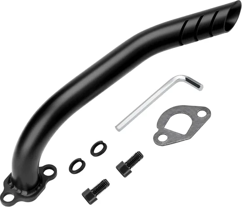 Kit de tubo de escape de cabecera para Coleman CT200u CT200u-ex BT200X KT196 196cc 6.5hp, para motor no hemi Predator 212cc Baja Warrior MB200 GX160