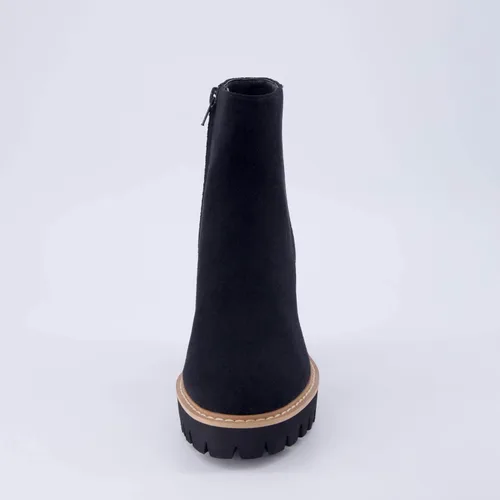 Miniatura 3 de CUSHIONAIRE Bota de tacón Ringo para mujer + espuma viscoelástica, anchos disponibles