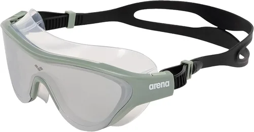 Miniatura 13 de ARENA Gafas de natación unisex para adultos, gafas de natación para hombres y mujeres, de gran ajuste, espejo de policarbonato/lente sin espejo