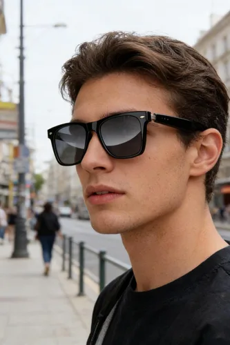 Miniatura 9 de Blackview Lentes inteligentes, lentes de sol polarizados Bluetooth con altavoz, control de voz, protección UV, lente de luz azul