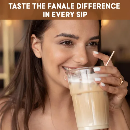Miniatura 8 de Fanale Té en polvo con leche de azúcar morena Okinawa prémium Polvo saborizante de té de burbujas, perfecto para hornear, batidos y bebidas, 2.2