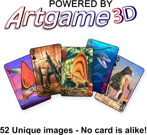 Miniatura 4 de Artgame Naipes 3D (Dinosaurio)