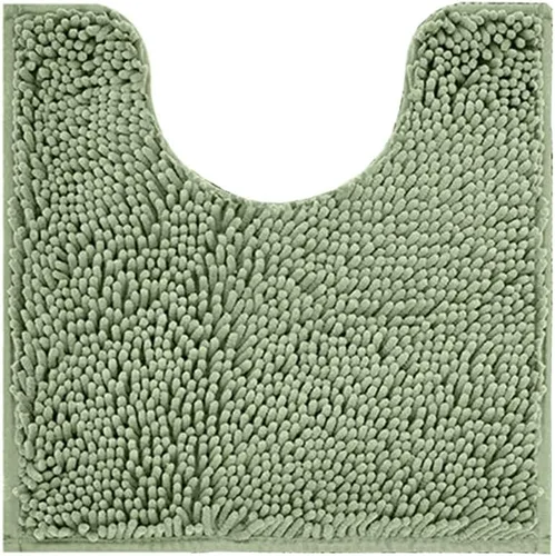 Miniatura 5 de Reyox Tapete de baño de felpilla, tapetes para inodoro en forma de U, tapete de baño de felpa suave, absorbente y peludo, tapete de contorno