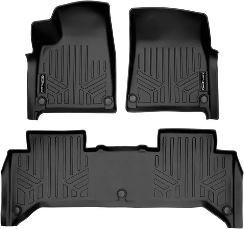 Miniatura 10 de SMARTLINER Revestimientos de primera fila para todo tipo de clima, compatibles con Rivian R1S 2022-2024