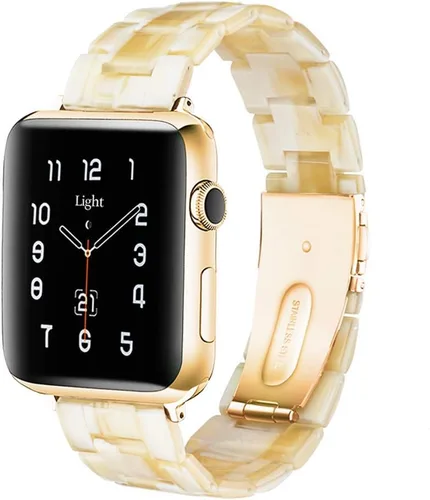 Miniatura 24 de Bandas para Apple Watch Light House - Correas de resina ligera de moda para iWatch para mujeres y hombres 38mm/40mm/41mm/42mm (Series 11 10)