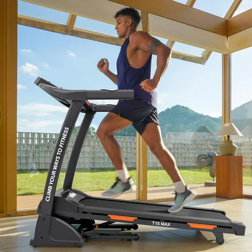 Miniatura 6 de THERUN Incline Treadmill, Treadmills for Running and Walking, 300 lbs Weight Capacity Folding Treadmill with 0-15% Auto Incline, Wide Belt, 3.5 HP