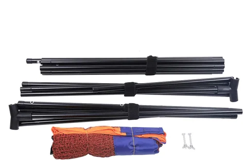 Miniatura 8 de Red de bádminton portátil de 20 pies para interiores y exteriores, cancha de voleibol, herramienta deportiva, para jugar bádminton, voleibol