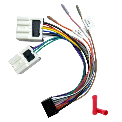 Miniatura 10 de Adaptador de cableado de radio del mercado de repuestos compatible con Nissan 2007-2013/Subaru 2008-2013, arnés de estéreo de coche Android de 16