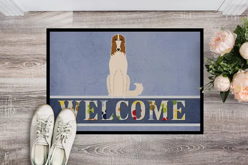 Miniatura 3 de Caroline's Treasures BB5604MAT Borzoi - Felpudo de bienvenida de 18 x 27 pulgadas, para interiores y exteriores, para entrada, antideslizante
