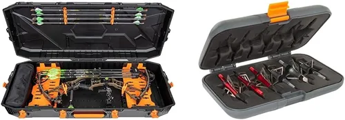 Flambeau Outdoors Formula Bow Case - Cuenta con sistema de seguridad de arco sin espuma A.B.S. Componentes de precisión crítica de flotación libre,