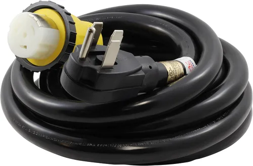 Miniatura 14 de AC WORKS Adaptador desmontable marino RV de 50 amperios (5-15P Hogar 15A Plug-Compact)