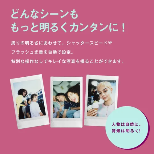 Miniatura 3 de Fujifilm Cámara instantánea Instax Mini 12 (morado lila) (renovada)