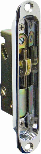 Miniatura 16 de FPL #3-45-S Cerradura de muesca de repuesto para puerta de vidrio deslizante, Dorado Galjanoplastia YZD